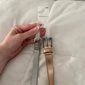 Brand New Aeropostale skinny Belts